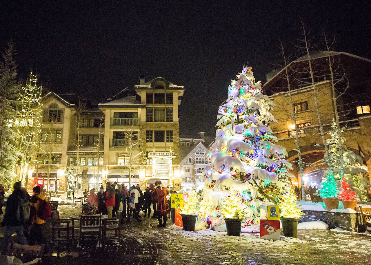 Holiday festivities in Telluride, CO
