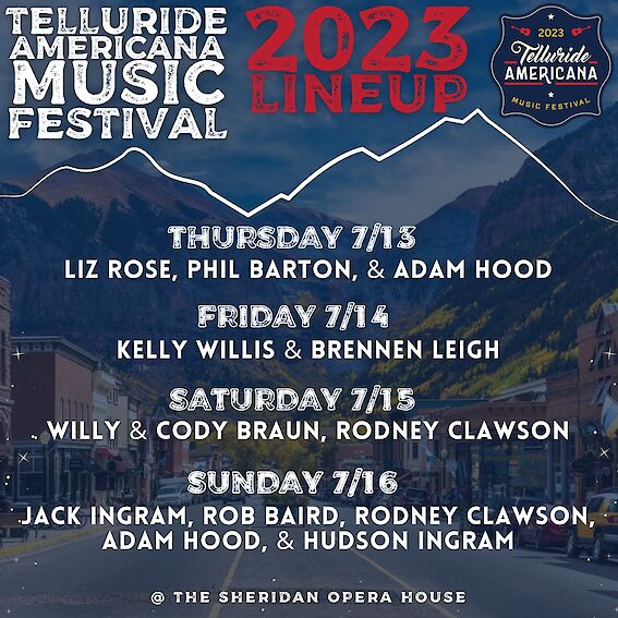 Telluride Americana Music Festival | Visit Telluride